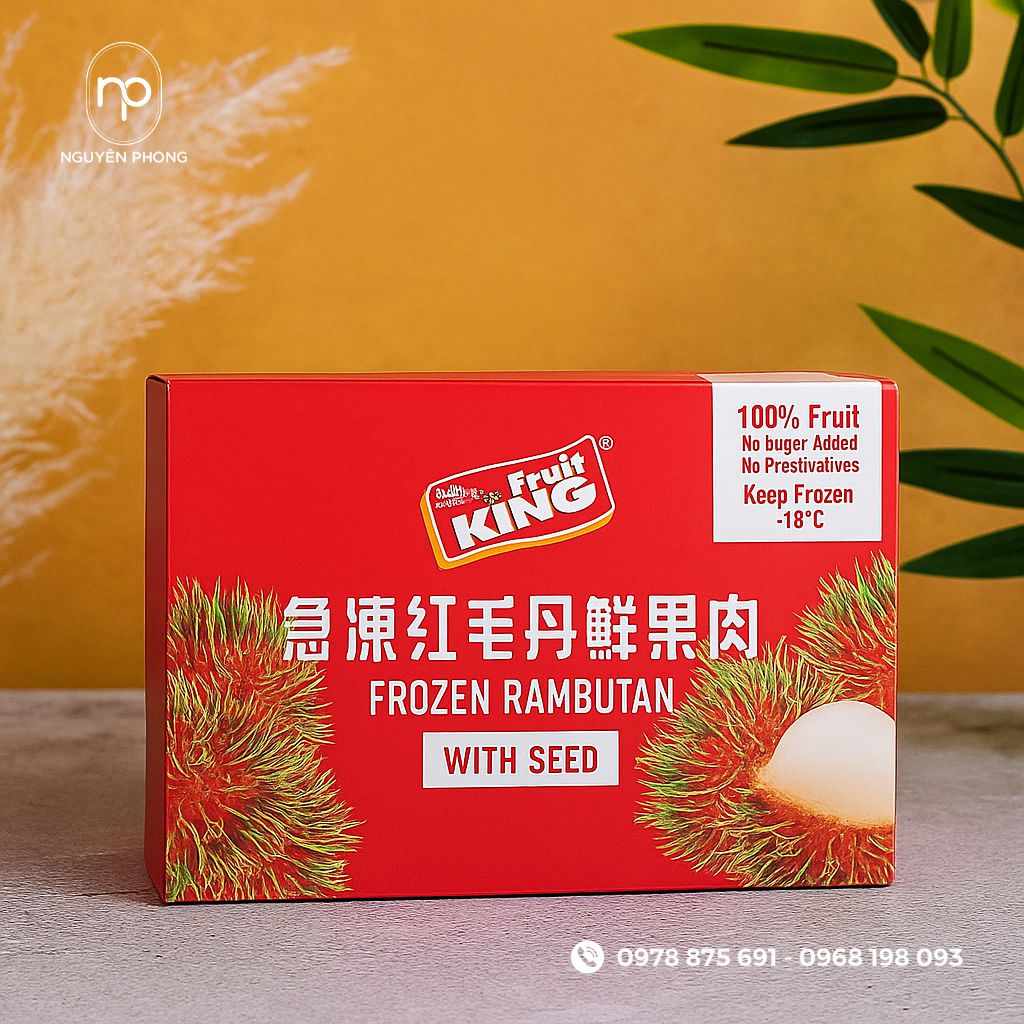 Thùng carton đựng chôm chôm